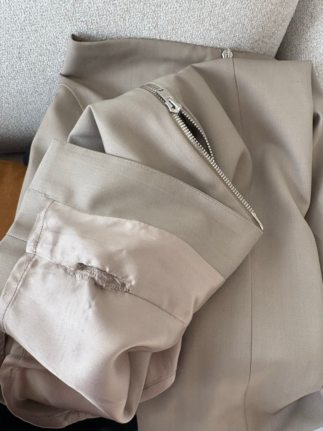 OURLEGACY longzip skirt 상품이미지4