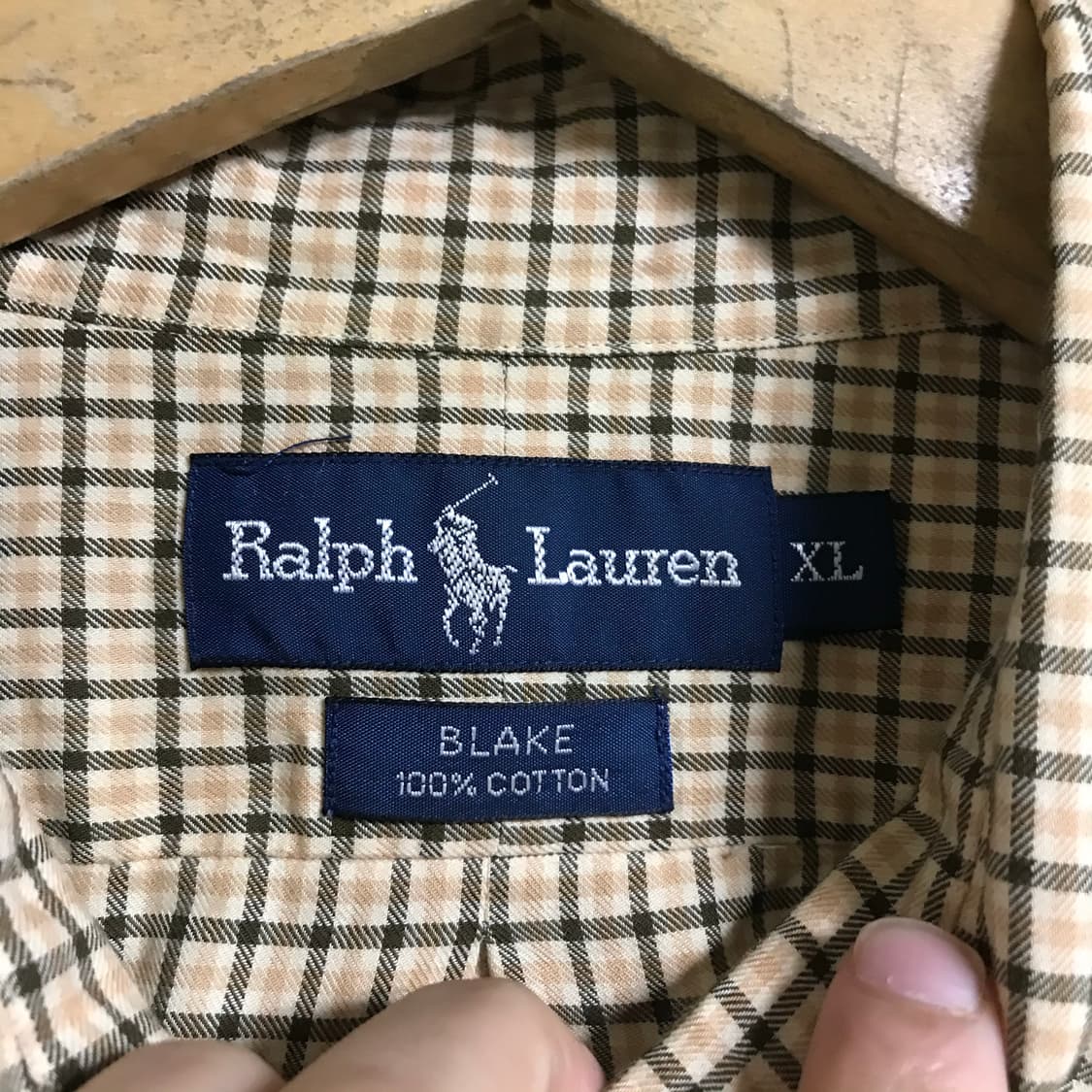 폴로 랄프로렌 데일리 체크셔츠 상품이미지3