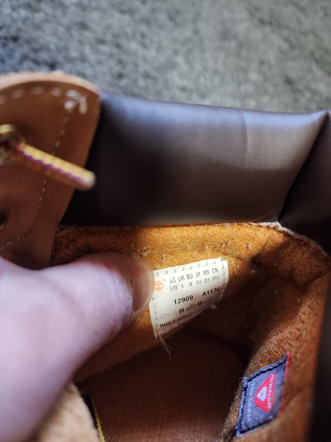 여성 팀버랜드 워커 부츠 235사이즈  상품이미지4