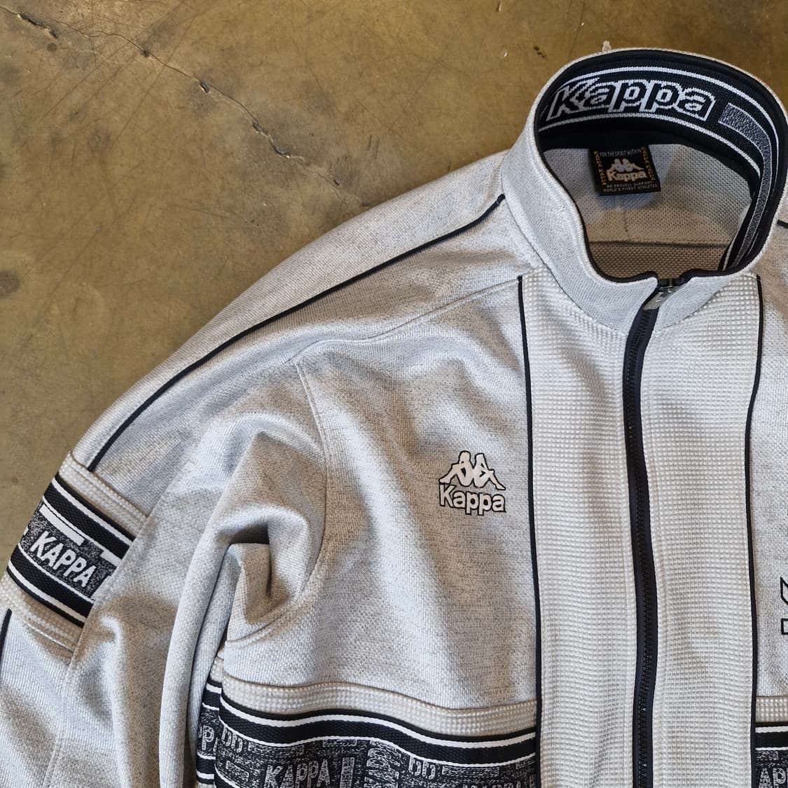 JPN 일본 빈티지 카파 트랙탑 져지 L 상품이미지3