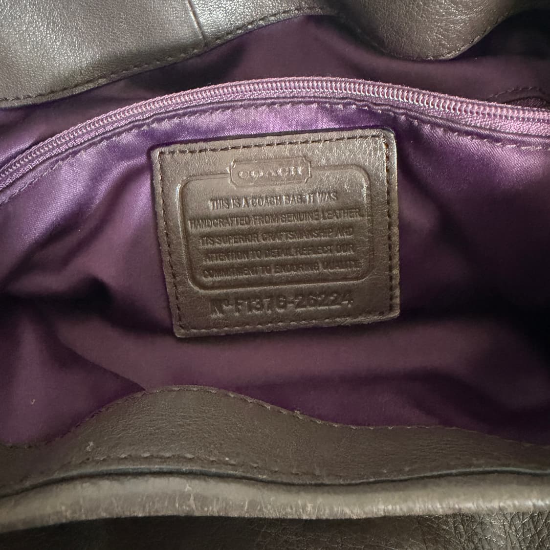  Coach leather hobo bag 상품이미지7