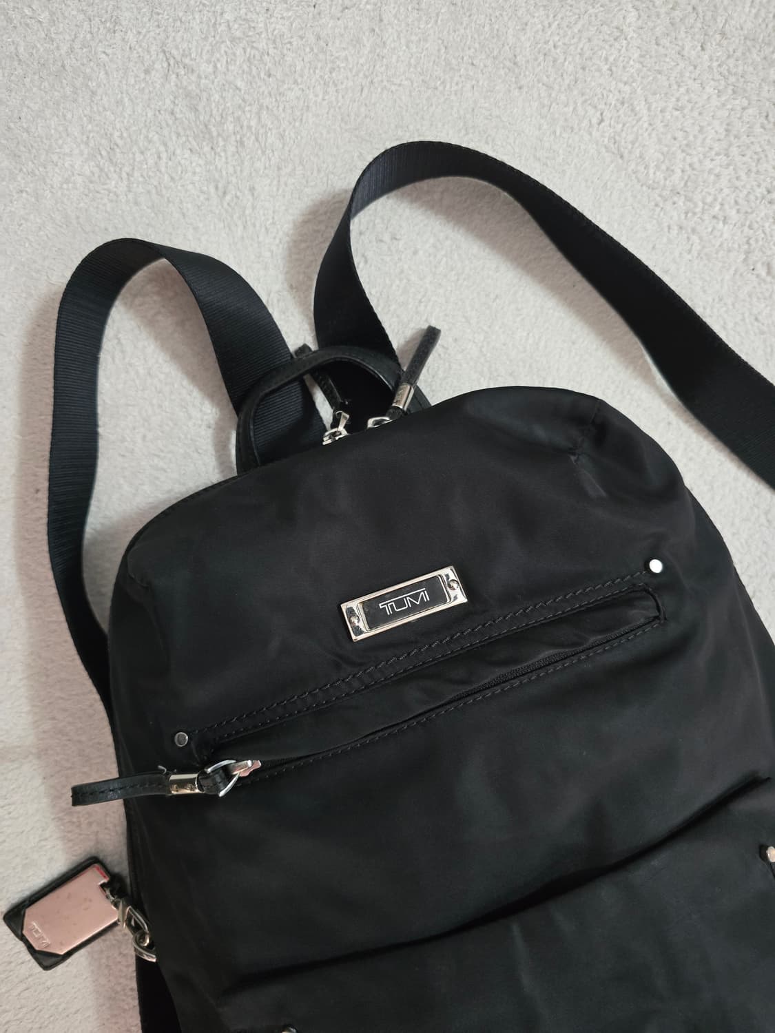 TUMI 투미 나일론 경량 블랙 백팩 상품이미지2