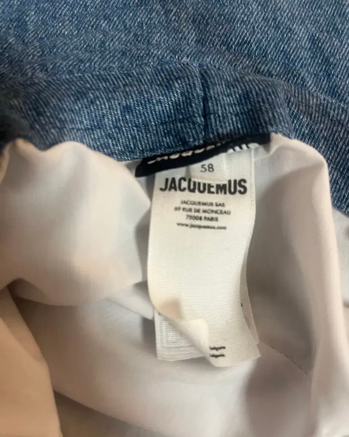 자크뮈스 버킷햇 데님 상품이미지3