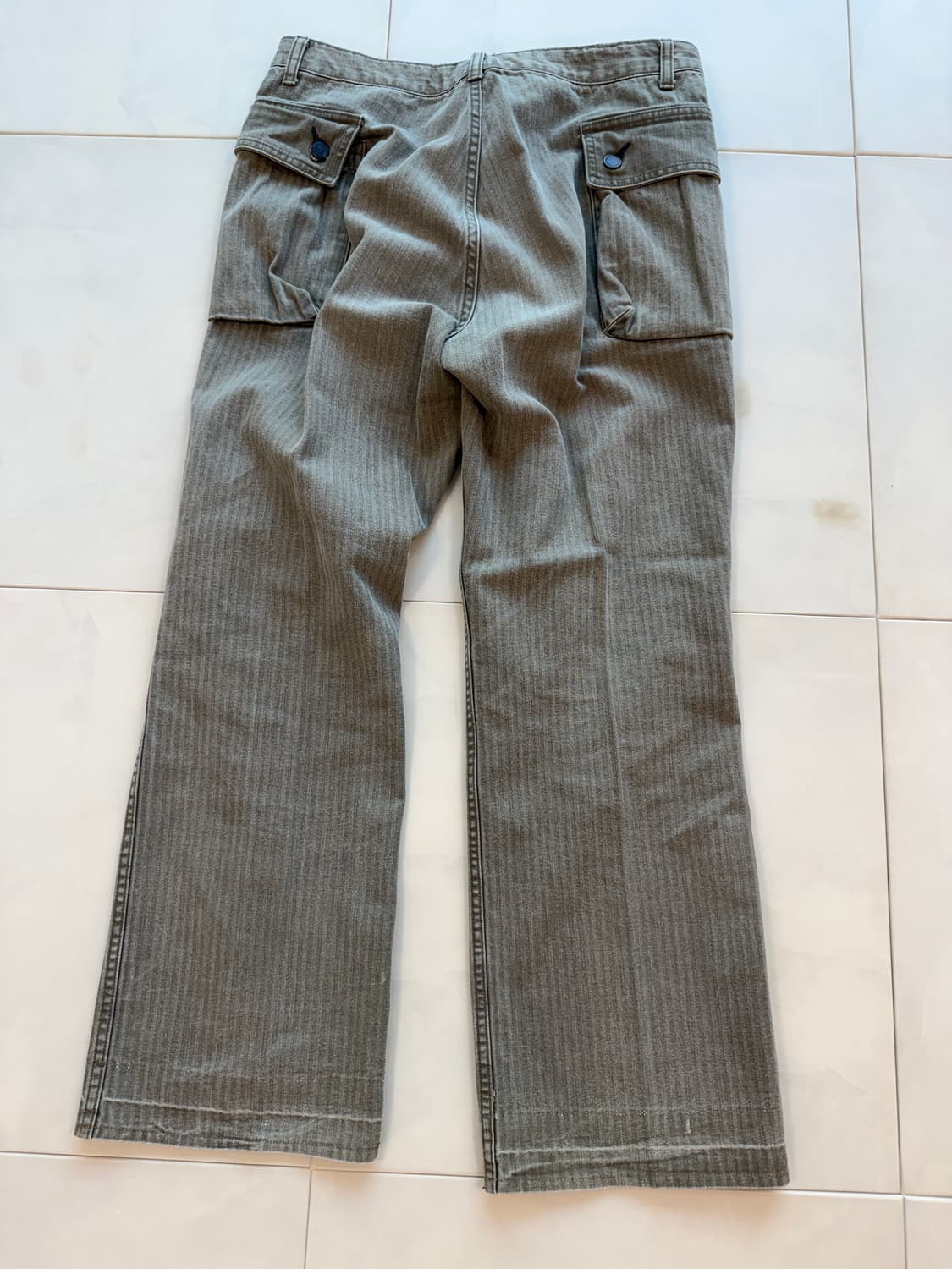 블랙아웃 B44 밀리터리 HBT 몽키팬츠 L 상품이미지7