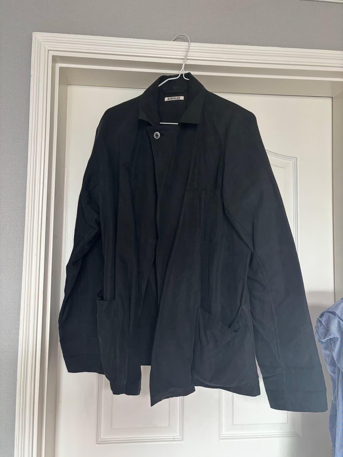 [3] 오라리 워시드 린넨 벨티드자켓 17ss 상품이미지1