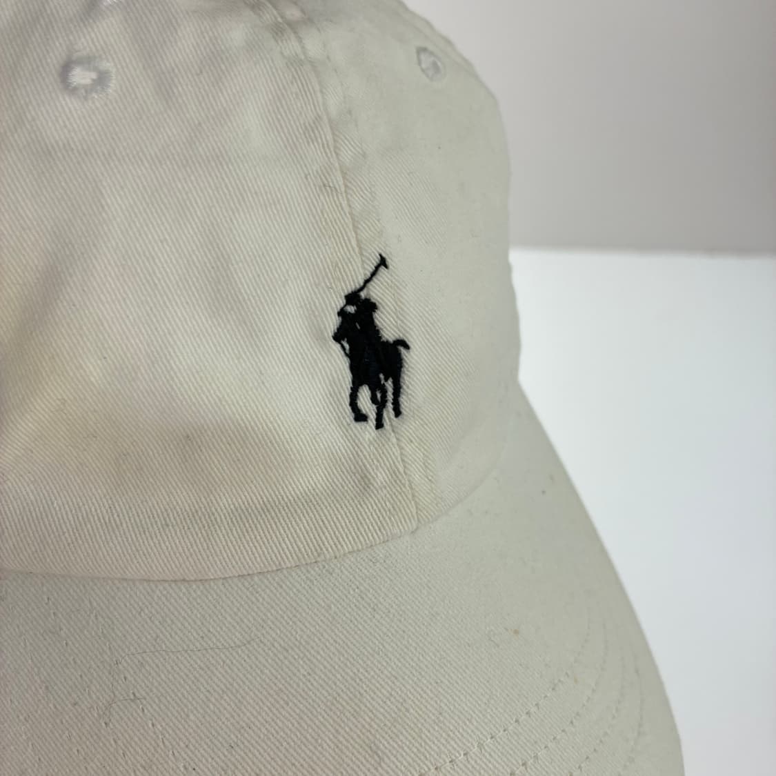 Polo  폴로 랄프로렌 아이코닉 코튼 화이트 볼캡  상품이미지2
