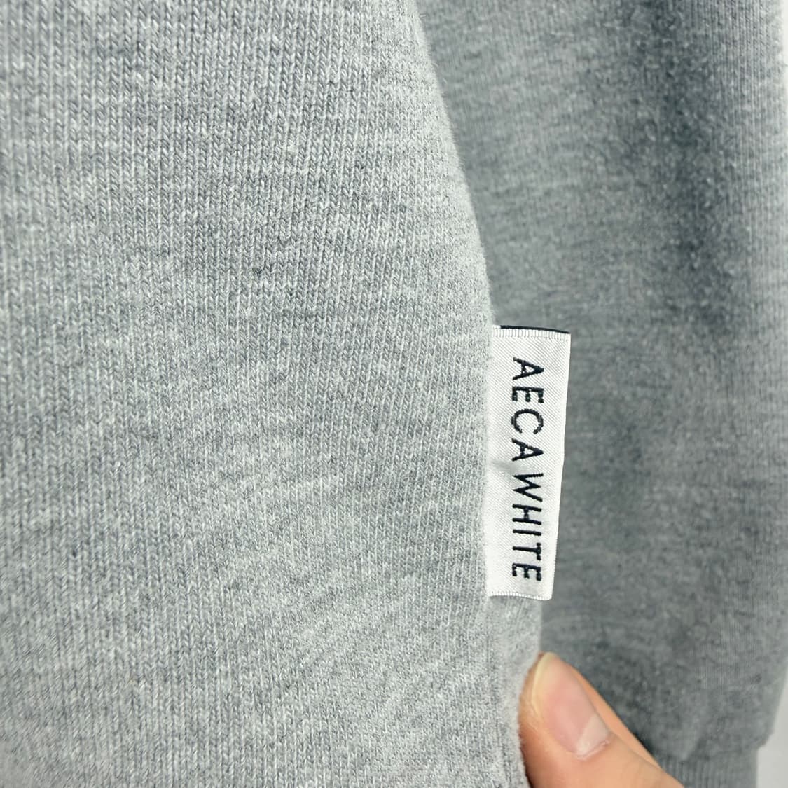 (M) 마크곤잘레스 로고 후드 티 그레이 상품이미지3