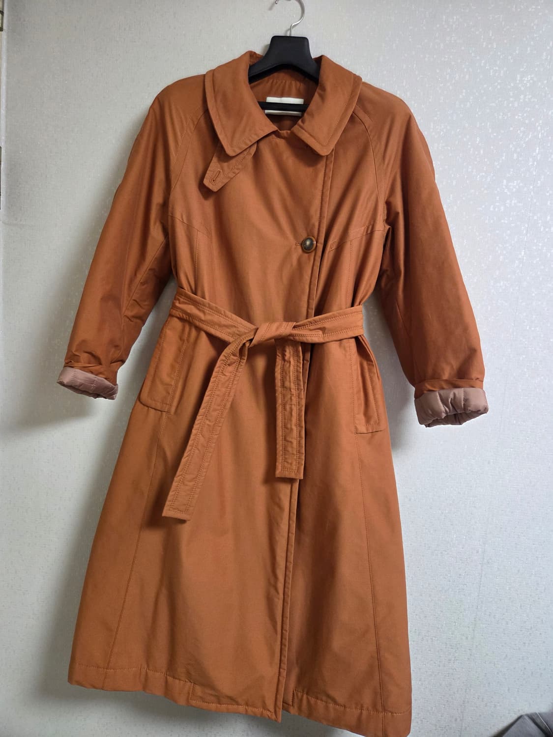 마인 벨트패딩트렌치코트 상품이미지1