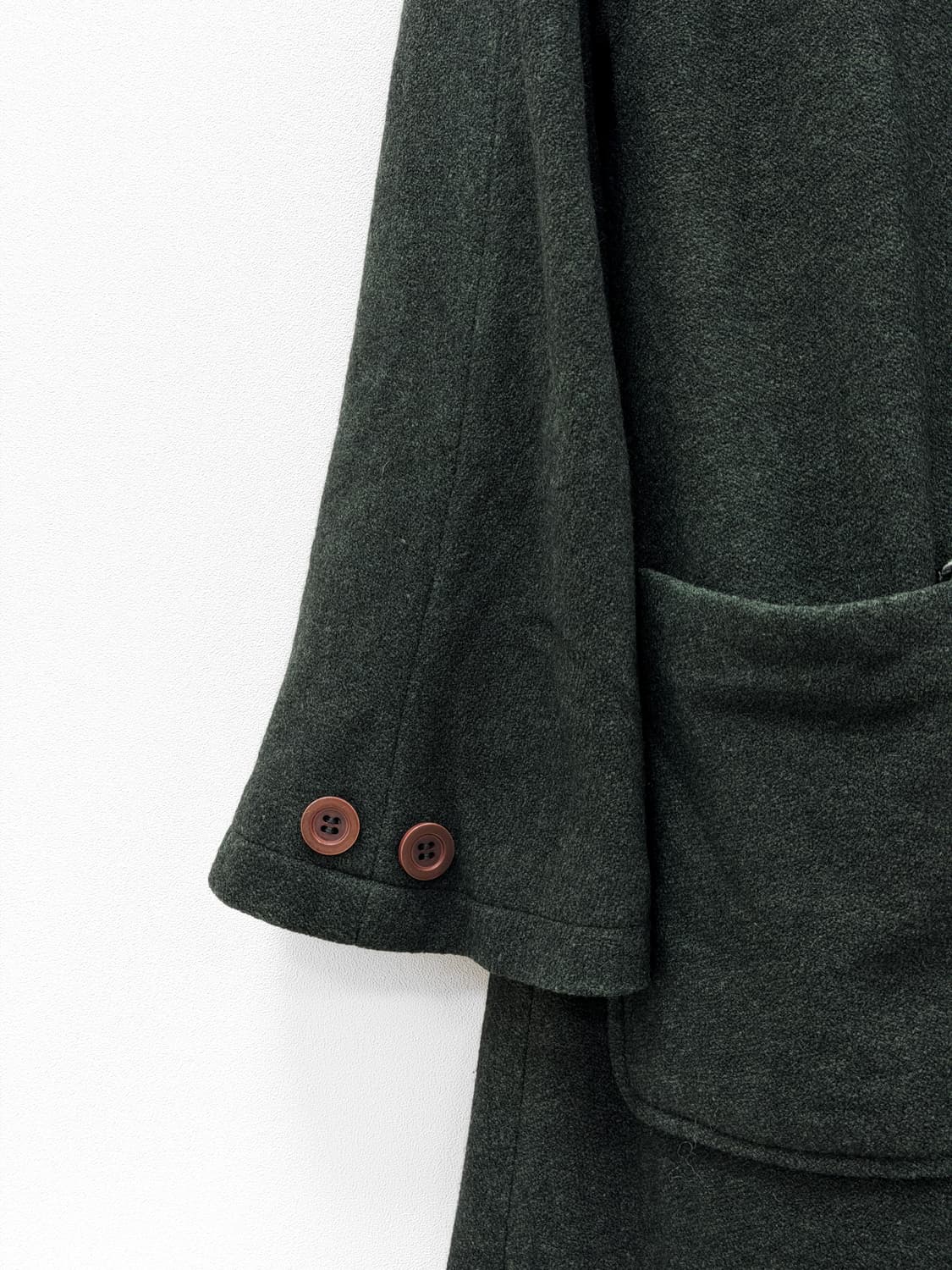 조르지오 아르마니 보르고누오보 21 드레이프 더블 코트 상품이미지5