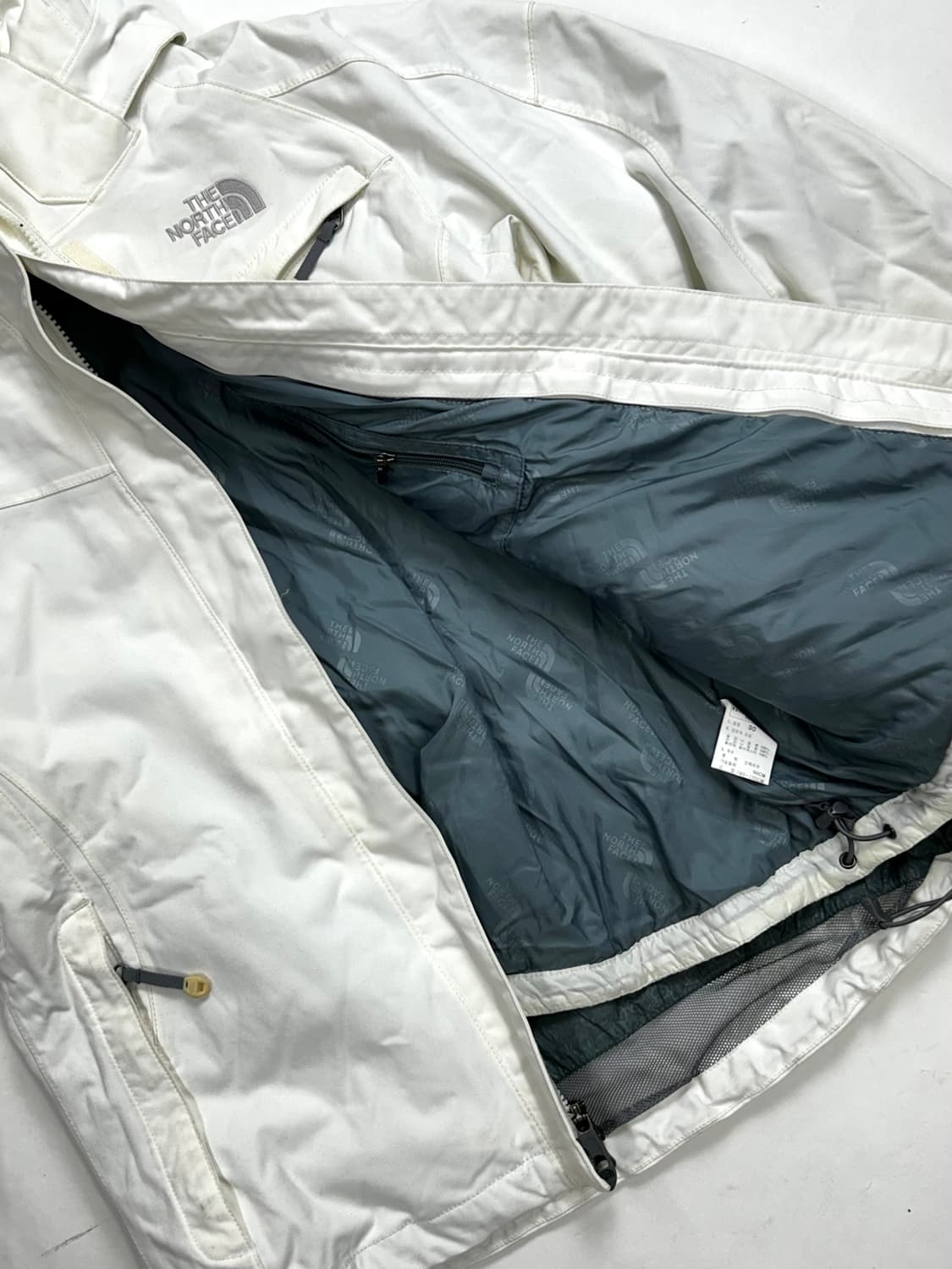 노스페이스 하이벤트 화이트 바람막이 S 상품이미지9