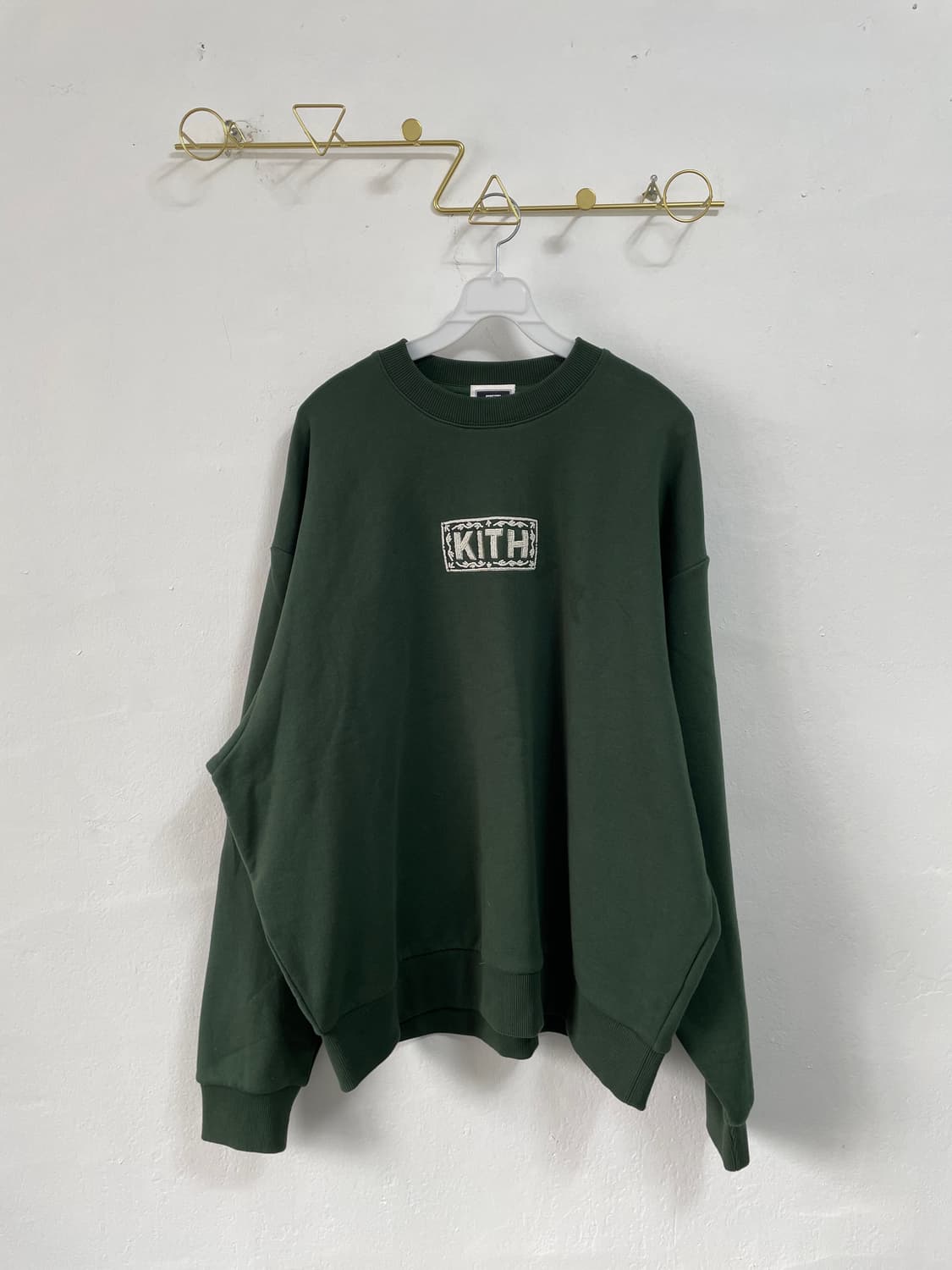 KITH 맨투맨 딥그린 L사이즈 상품이미지4
