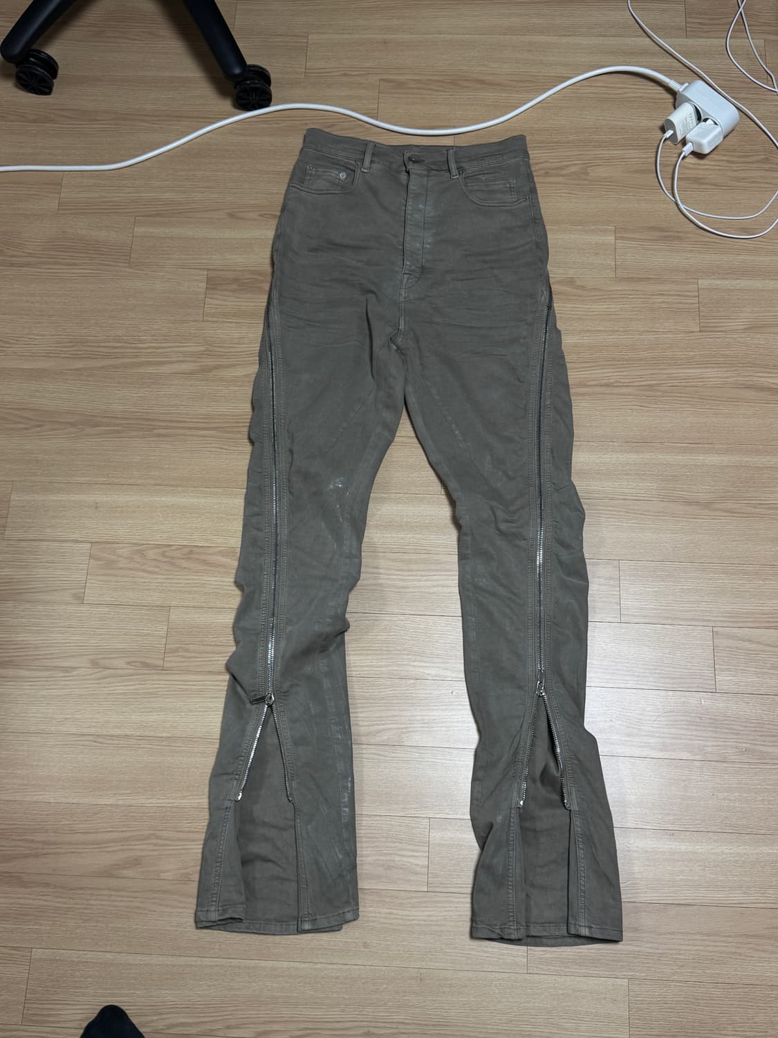 릭오웬스 볼란 바나나 지퍼진 SCF 29사이즈 상품이미지1