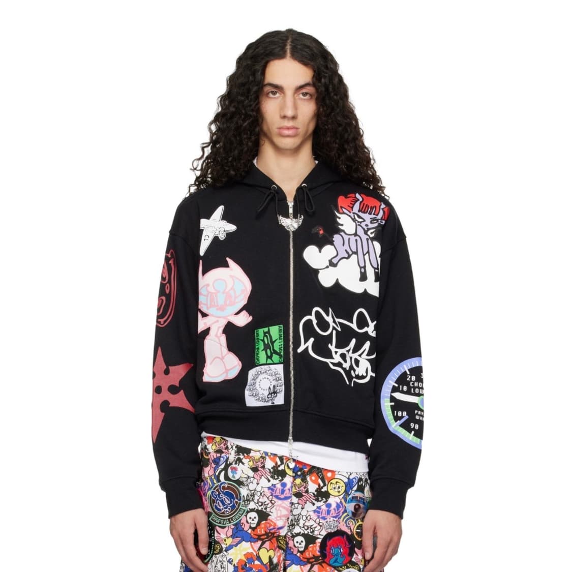 초포바로위나 플라잉 하이 집 후드집업 CHOPOVA LOWENA 상품이미지2