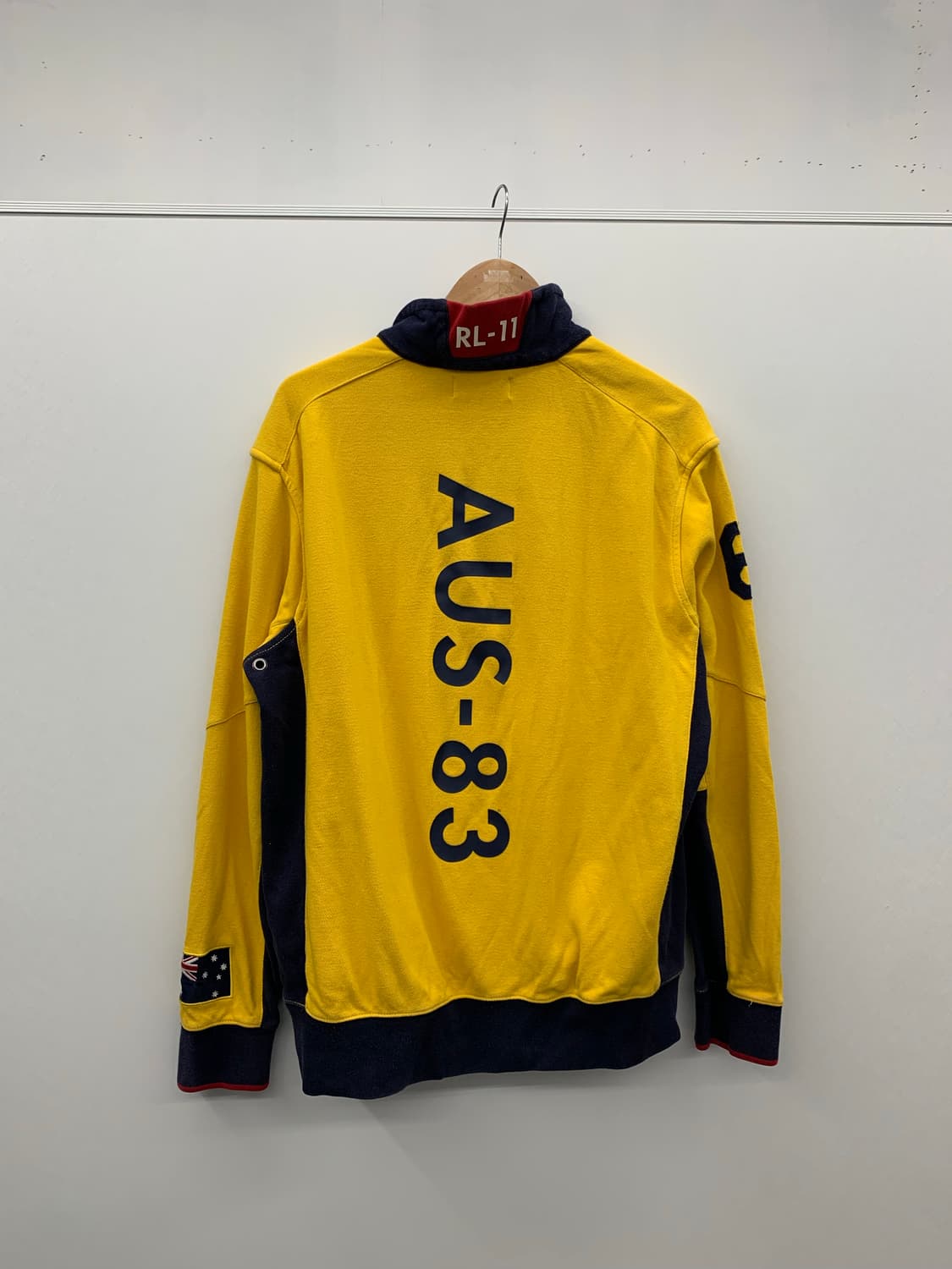 폴로 빅포니 레이싱 옐로우 하프집업 상품이미지4