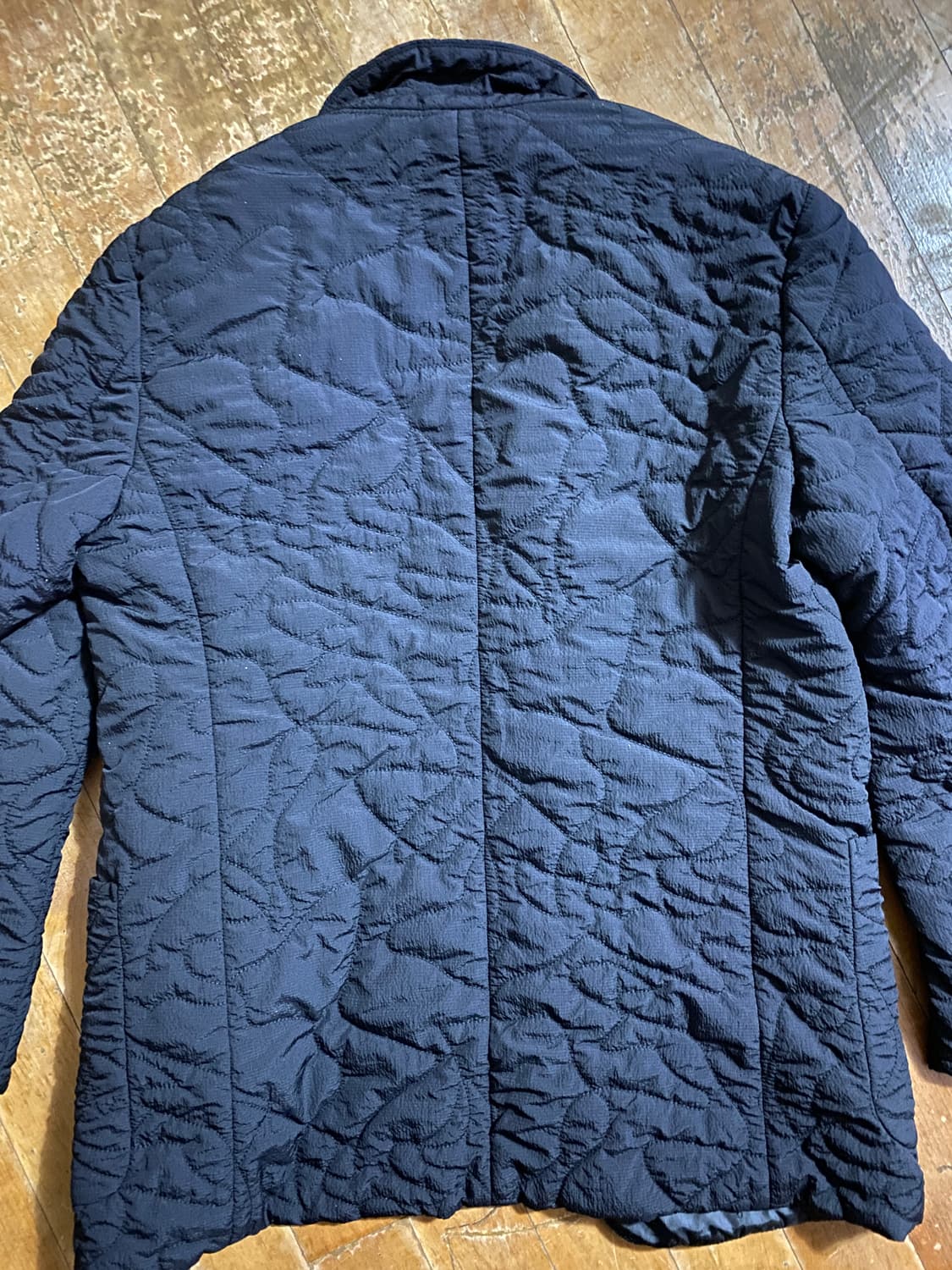 Customellow 블랙 퀼팅 블레이저 105 상품이미지6