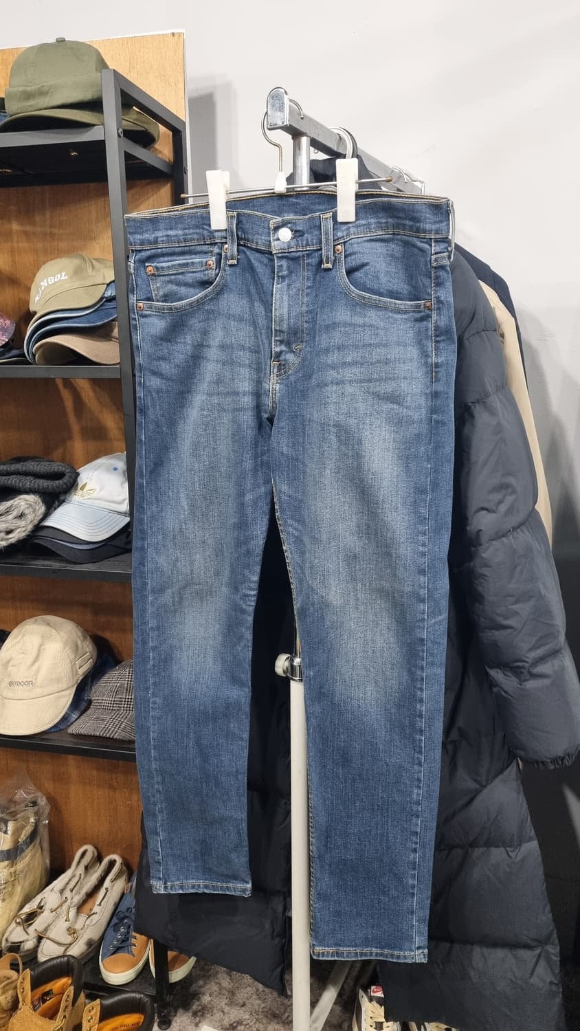 리바이스 청바지 허리33(허리반품43) 기장104 상태좋음 상품이미지1