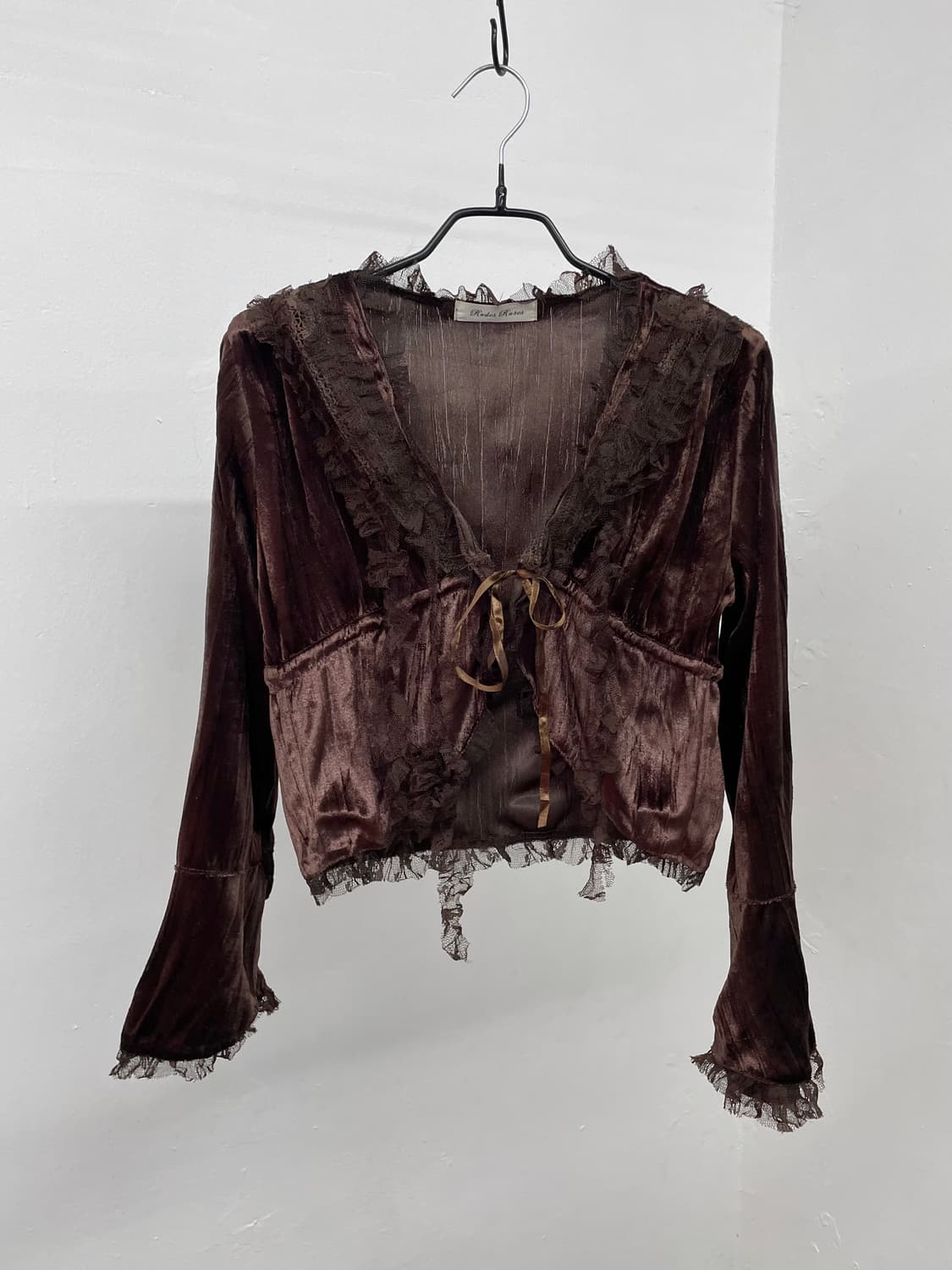 페어리 레이스 디테일 볼레로 탑 상품이미지4