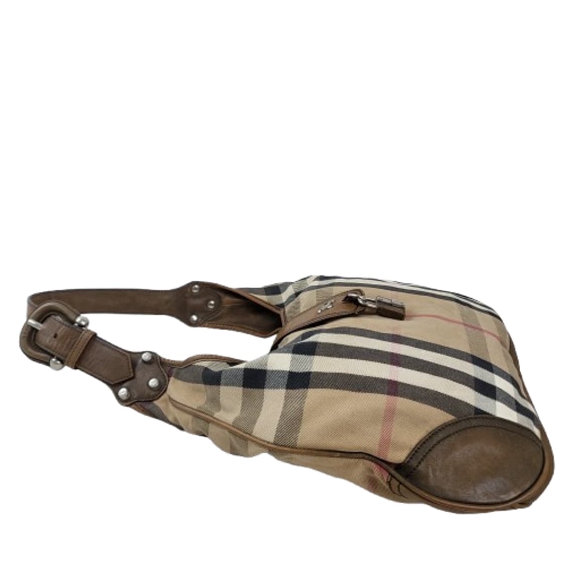 정품 버버리 노바체크 클래식 호보백 상품이미지5