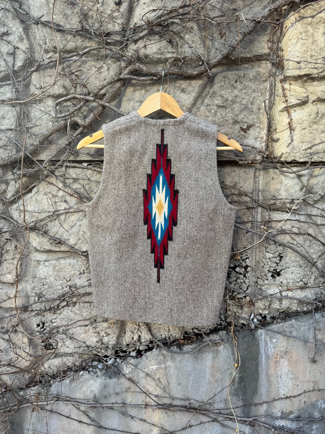 트루히요스 핸드 우븐 울 웨스턴 네이티브 콘쵸버튼 오르테가 치마요 베스트 상품이미지2