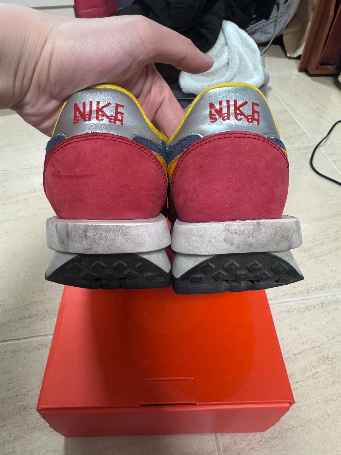 나이키 x 사카이 LD와플 블루 멀티 270사이즈 상품이미지4