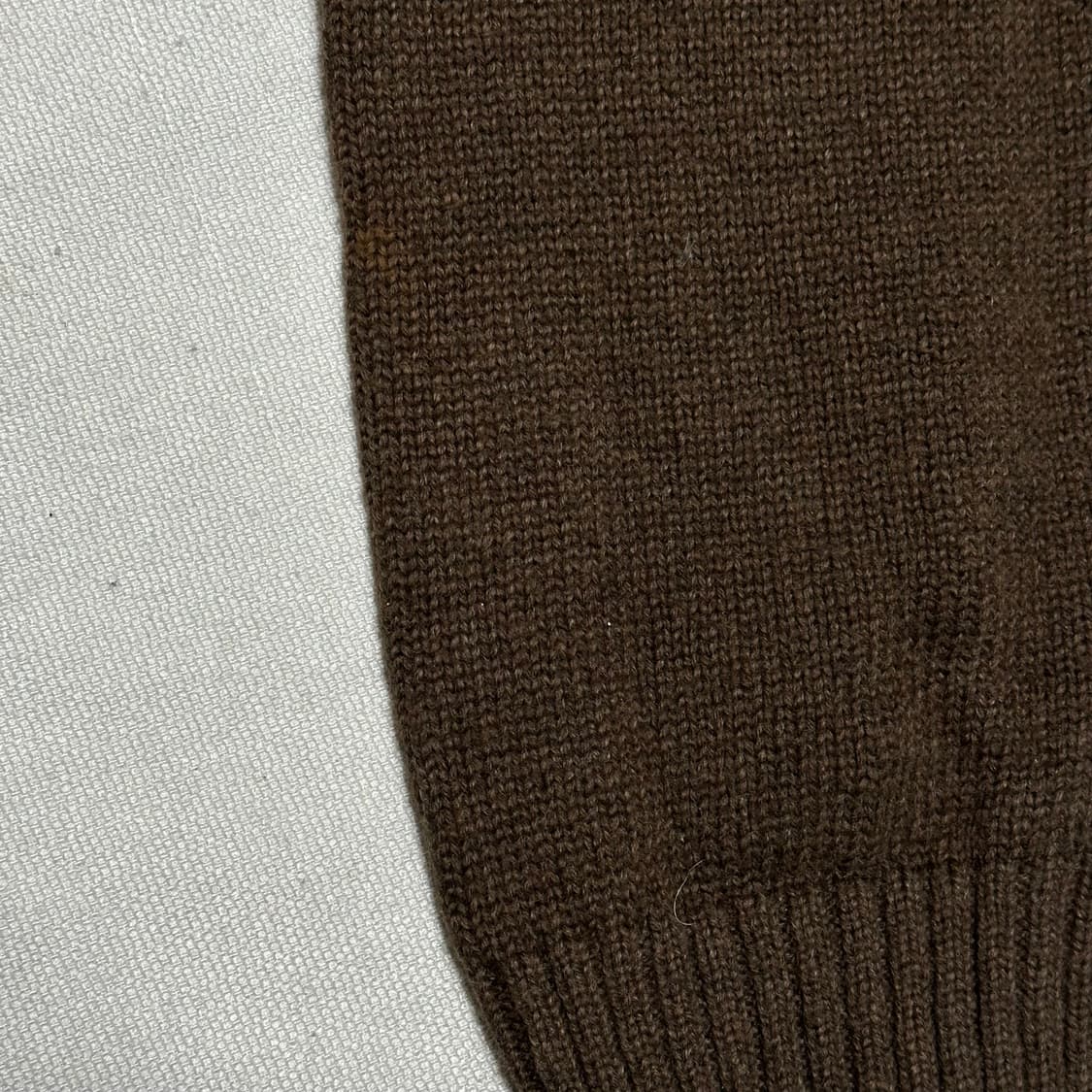 XL 폴로랄프로렌 그린 포니 코튼 반집업 니트 상품이미지6