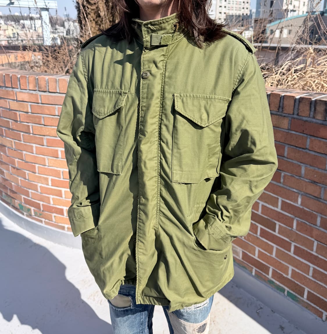 (M/R)80s M65 필드자켓 3세대 내피포함 상품이미지2