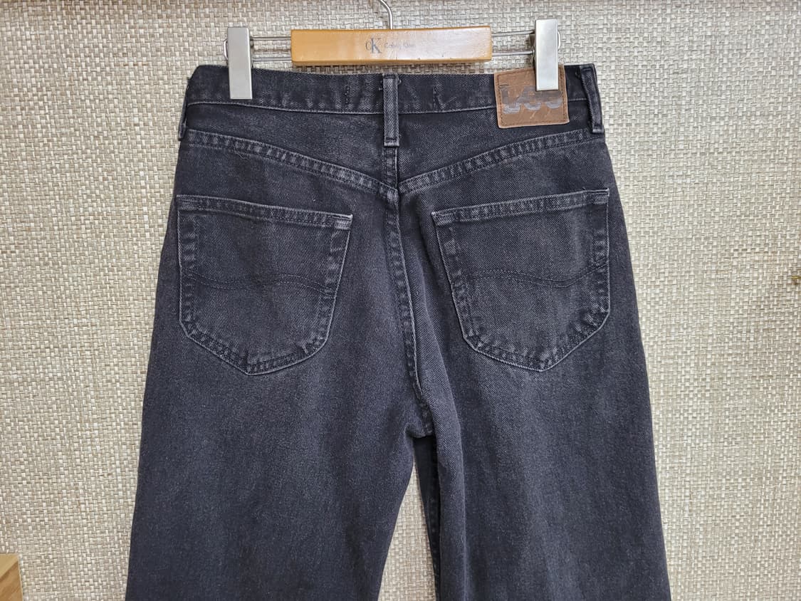 30인치 LEE 릴렉스핏 빈티지 청바지 흑청 아메카지  상품이미지3