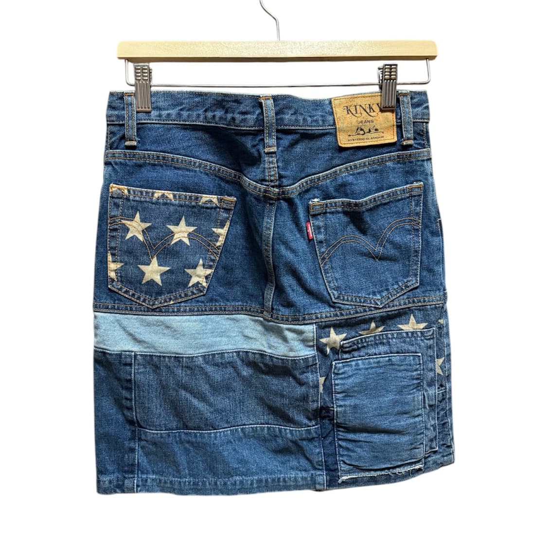 히스테릭 글래머 아카이브 별 킨키 스커트 상품이미지2