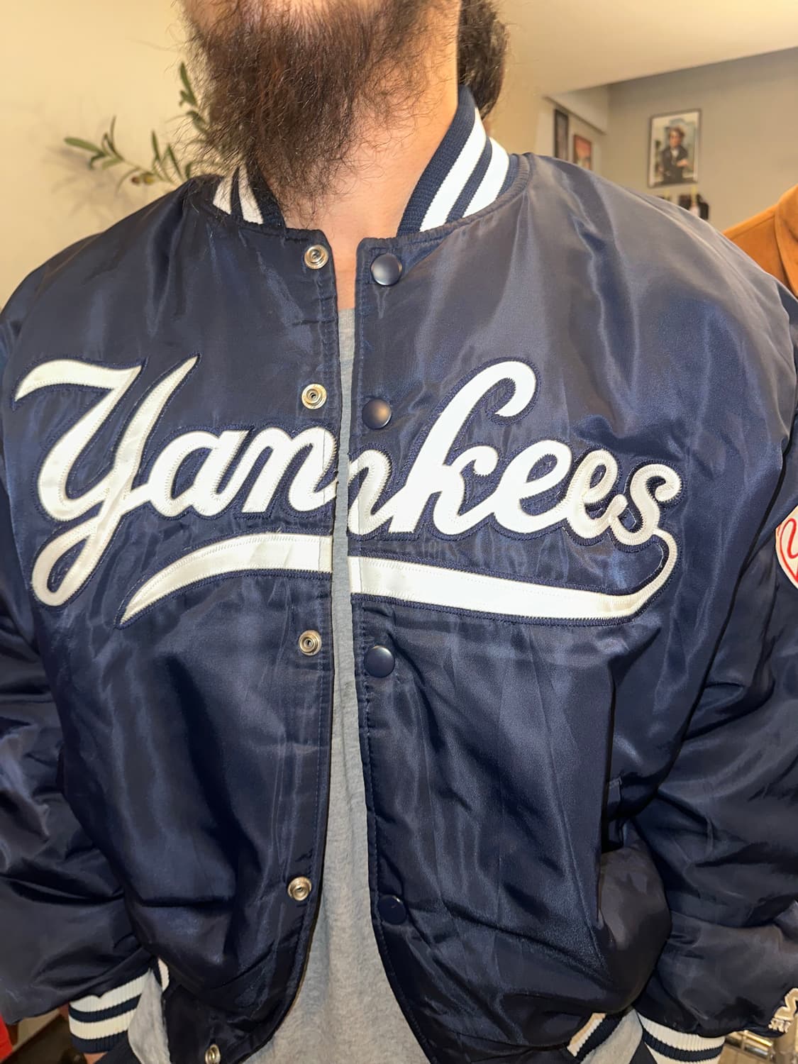 90’s Starter New york Yankees boomber JK 상품이미지4