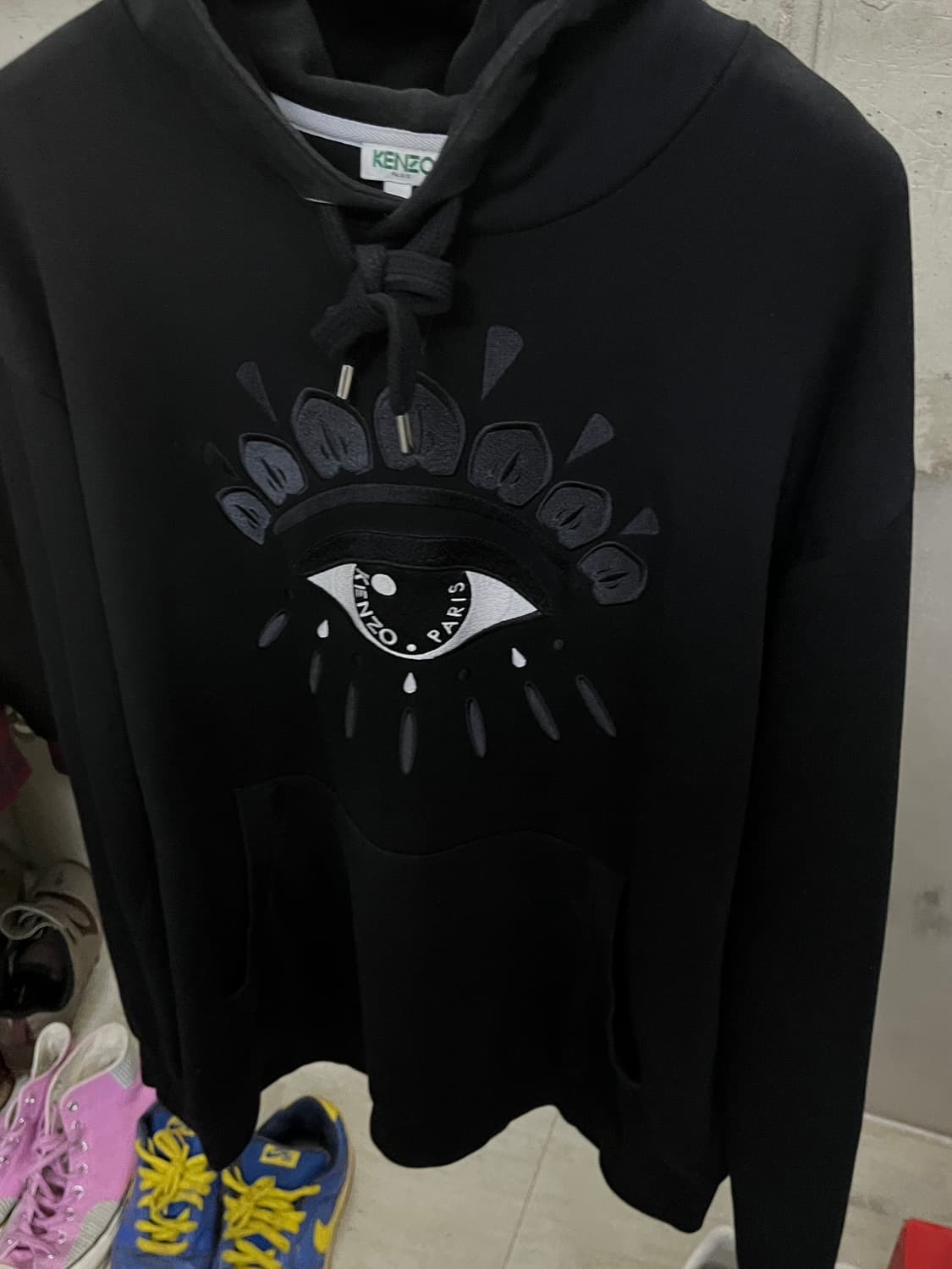 KENZO BIG EYE HOODIE (XL) 상품이미지4