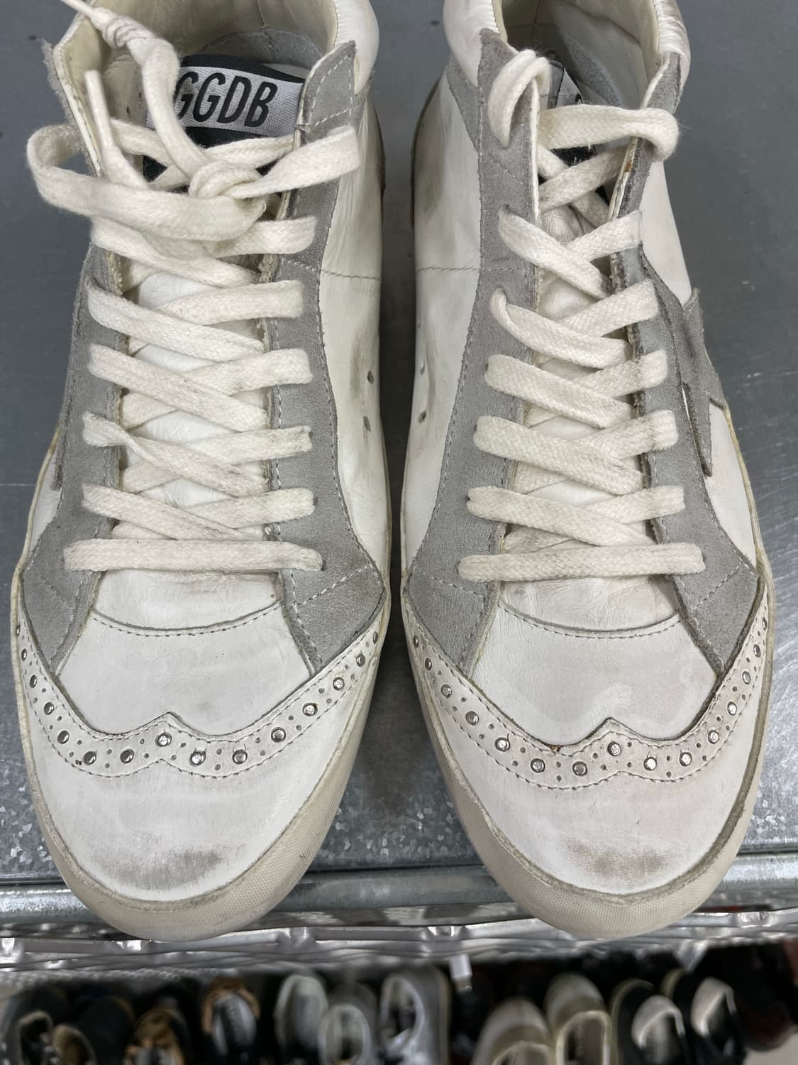 골든구스 미드스타 스웨이드 그레이  38 (gr-4108) 상품이미지7