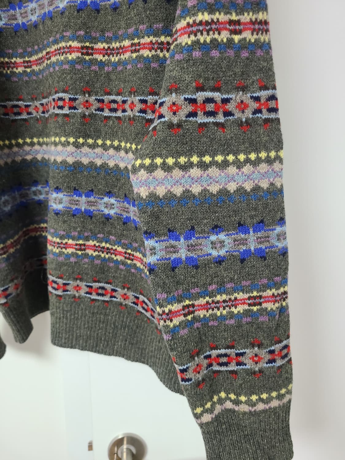 제이크루 j.crew 페어아일 램스울 니트 M 상품이미지2
