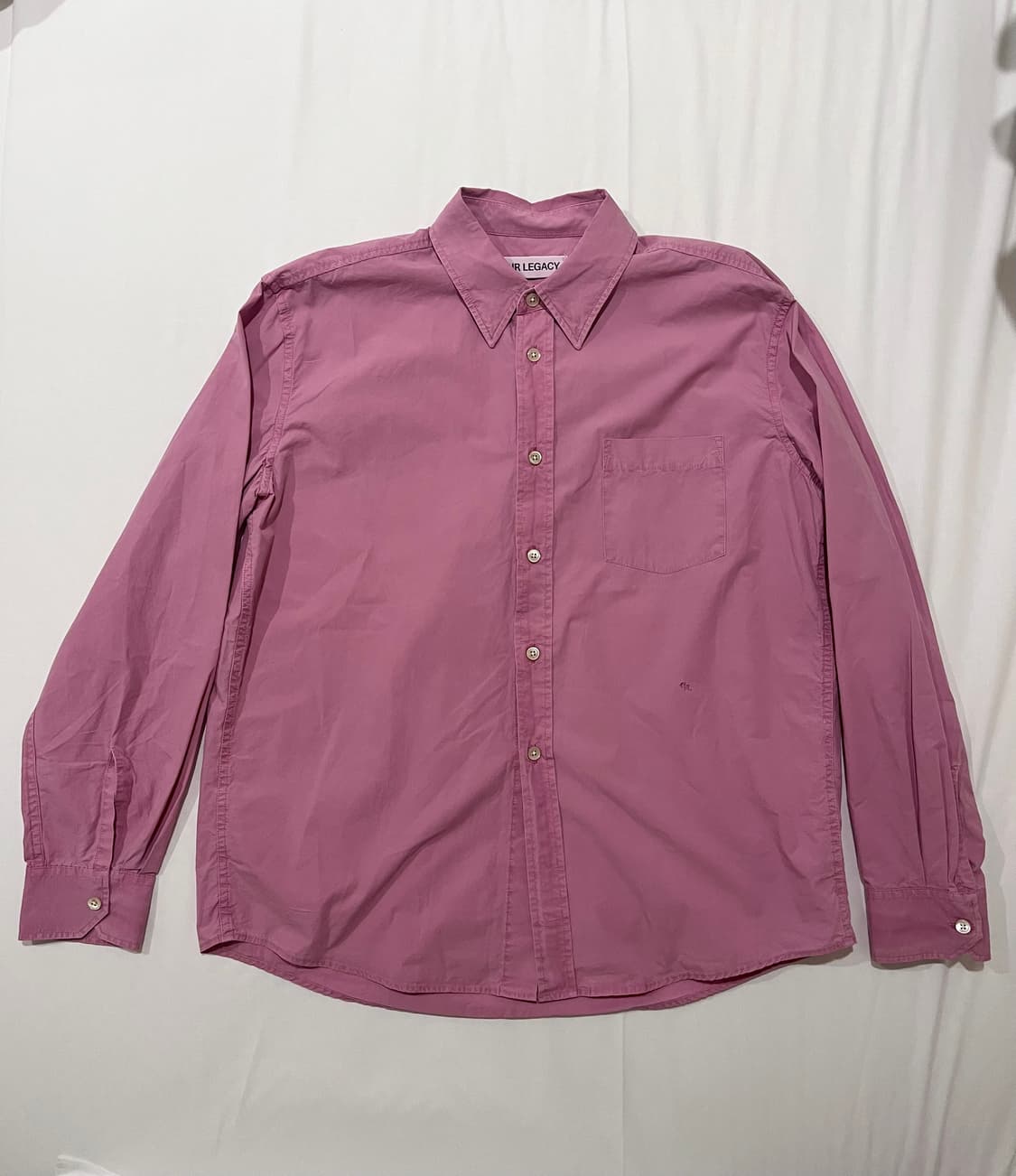 아워레가시 핑크 셔츠 상품이미지1