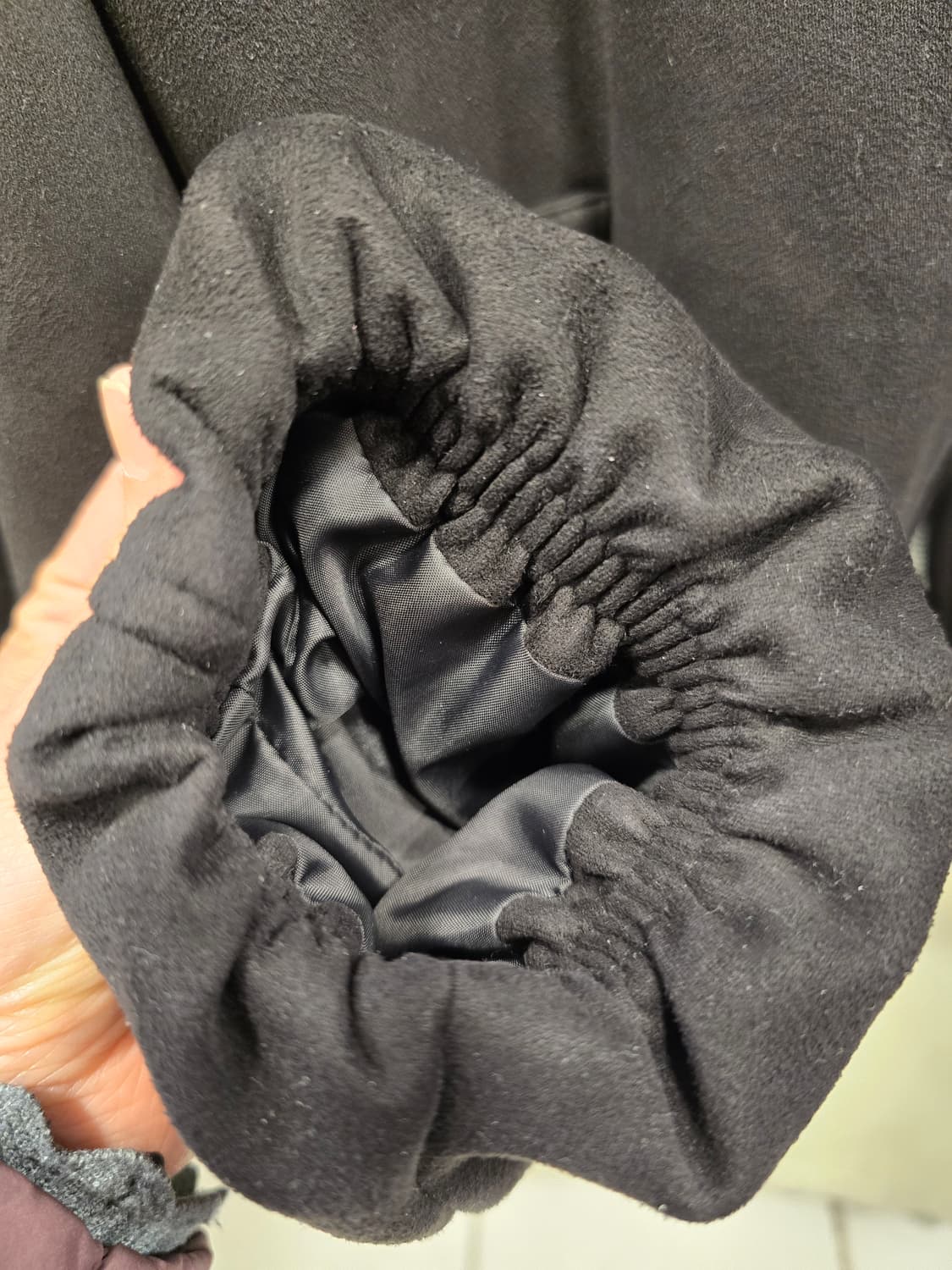 자라 블랙 크롭 후드 집업 자켓 프리사이즈 상품이미지6