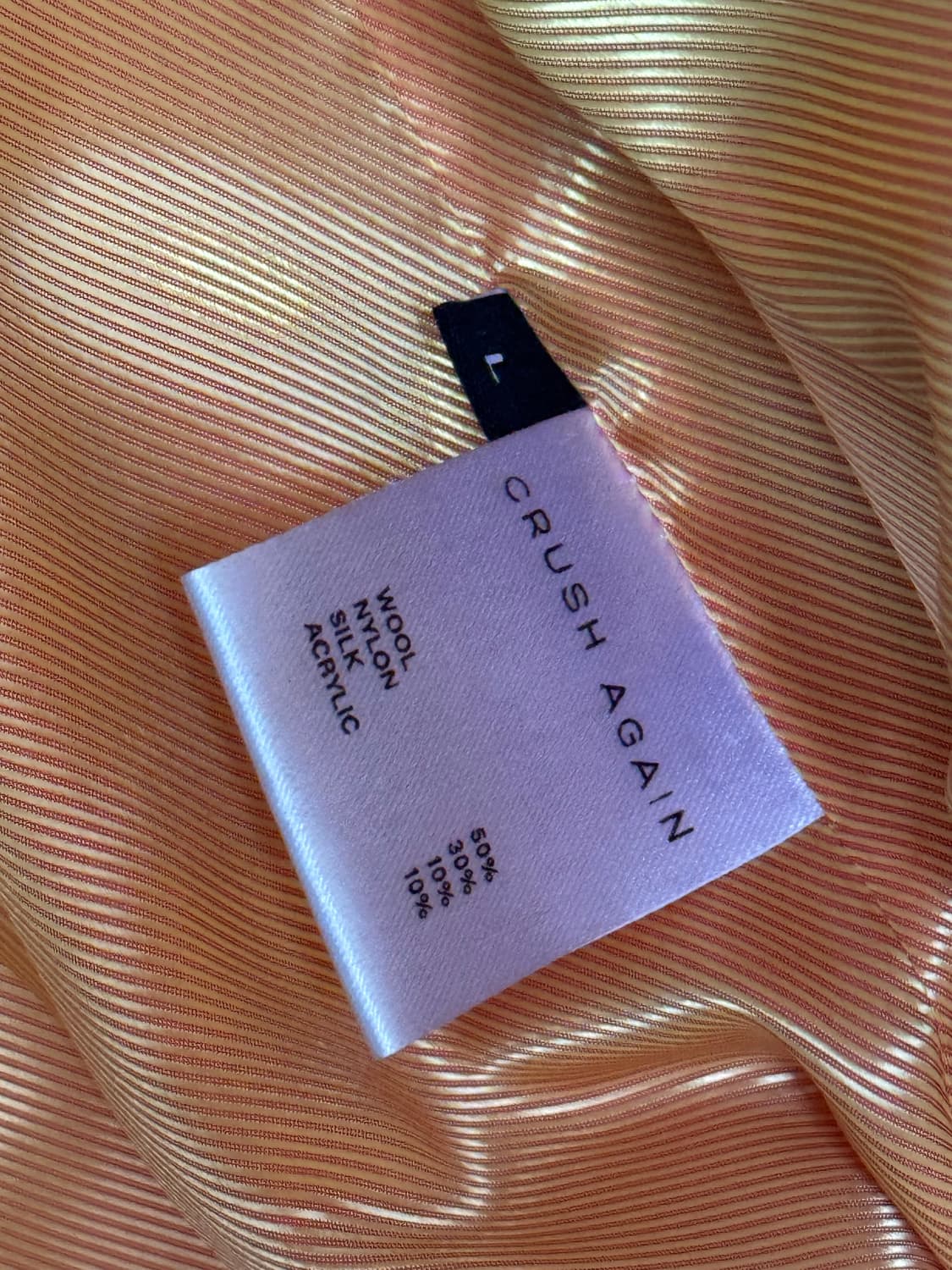 Crushagain 크러쉬 어게인 yellow tweed 붐버 자켓 상품이미지5