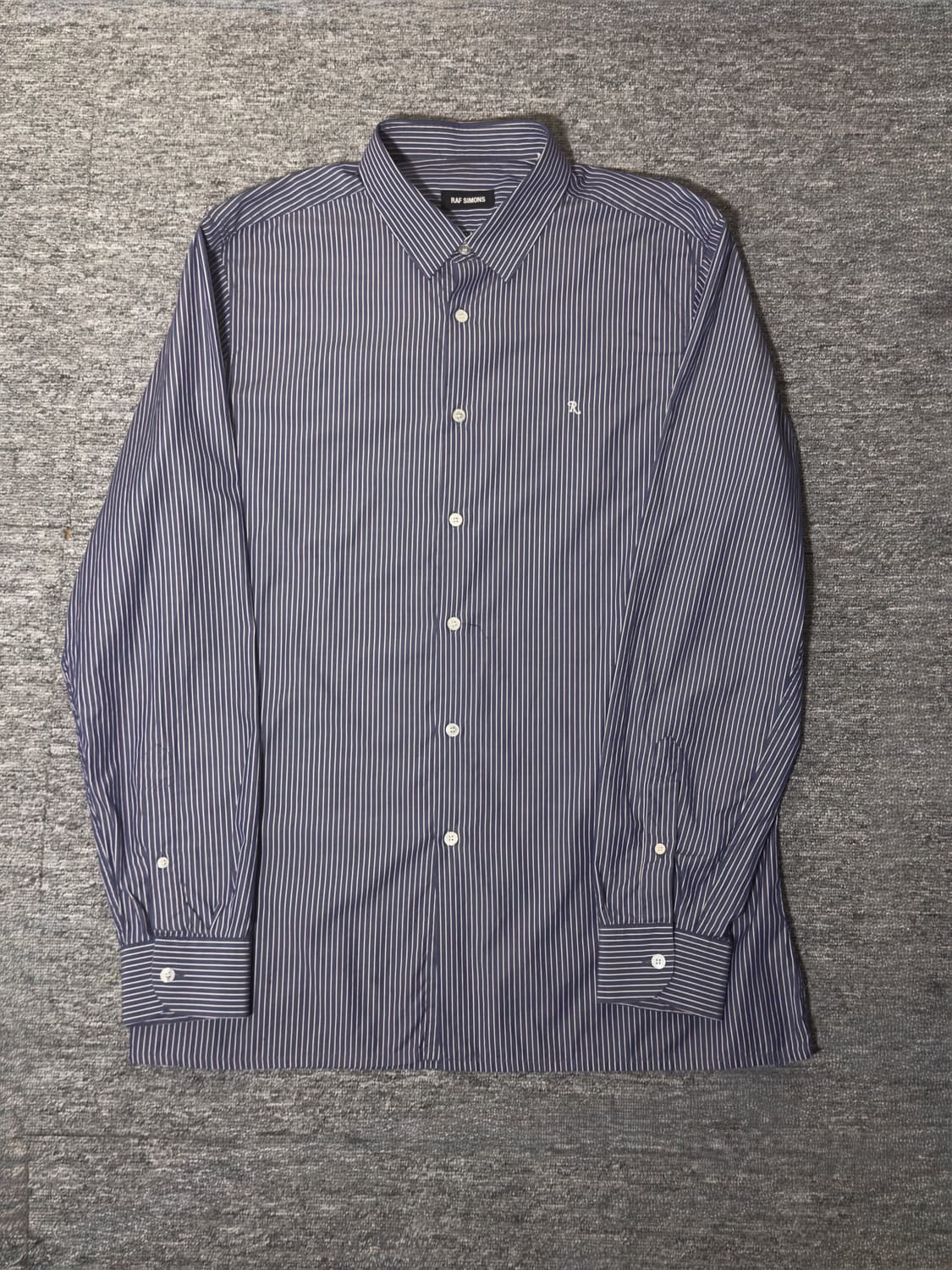 Raf Simons Stripe R Logo Shirt 상품이미지2