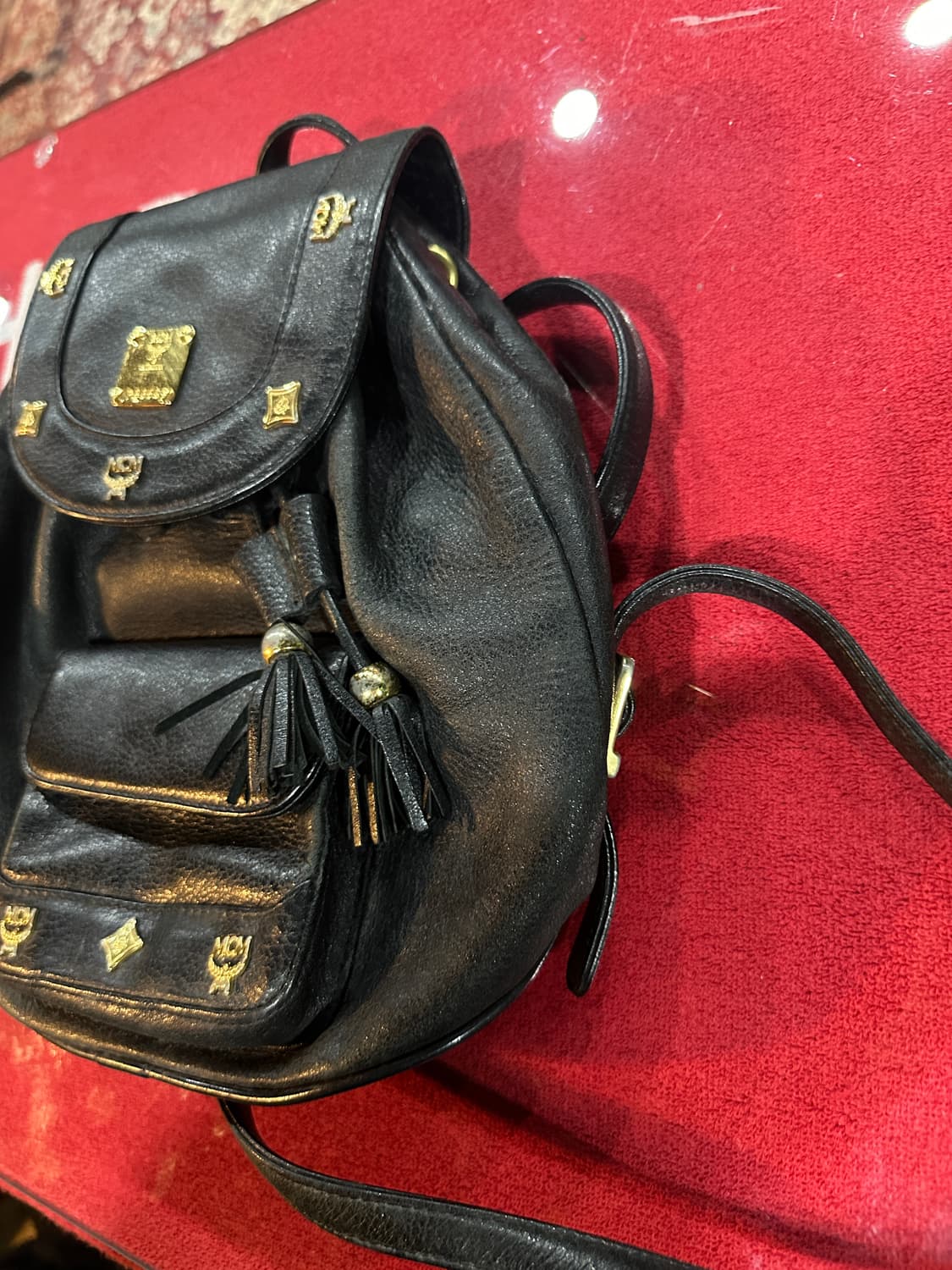 MCM 가죽백팩 상품이미지3