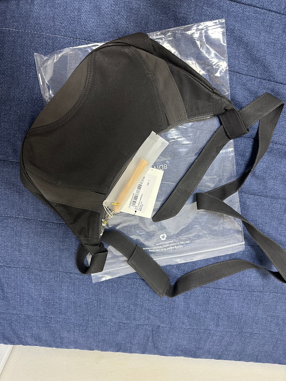 새상품 엑슬림 ep7 01 숄더백 차콜 상품이미지2