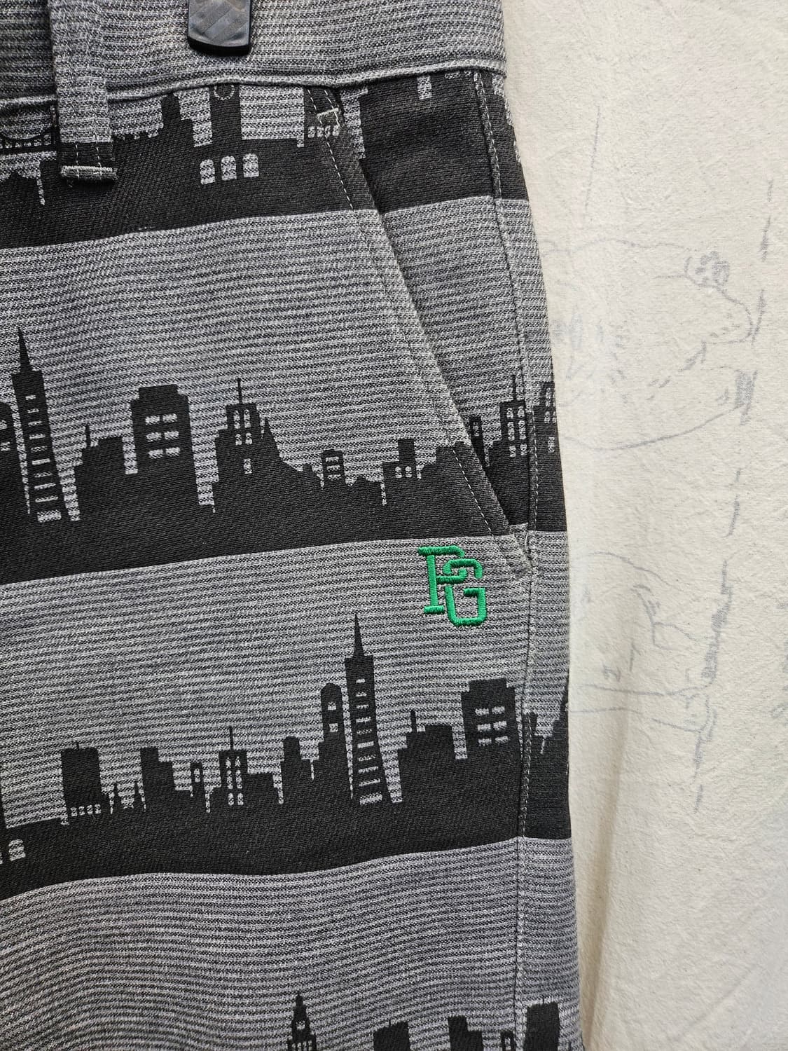 파리 게이츠 그레이 반바지 상품이미지3