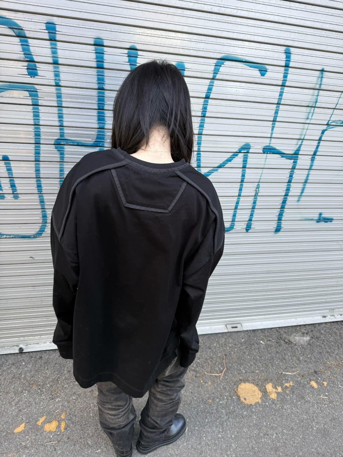 준지 파이핑 오버핏 롱 슬리브 상품이미지10