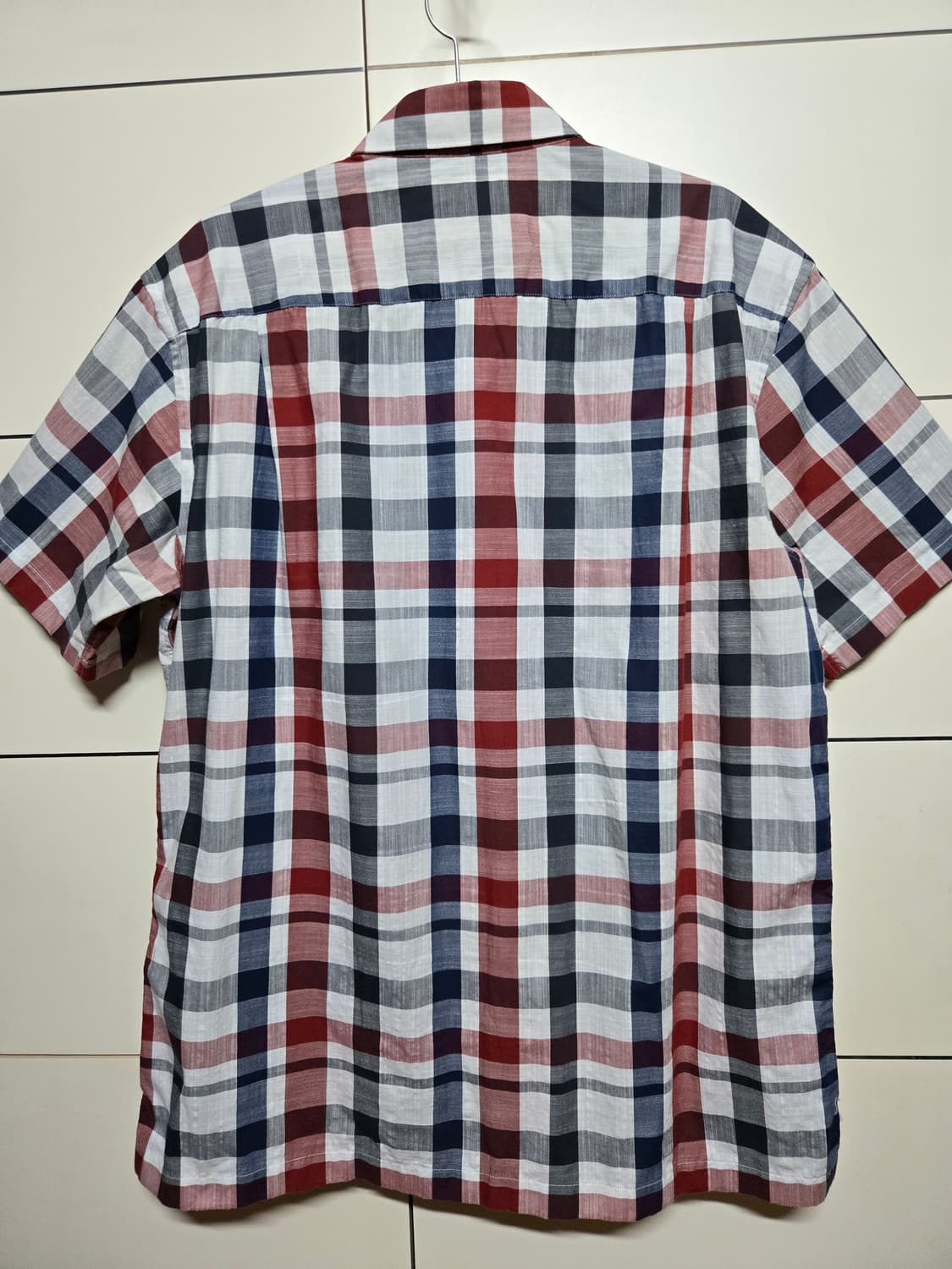 닥스 남성 체크 반팔셔츠(105사이즈) 상품이미지5