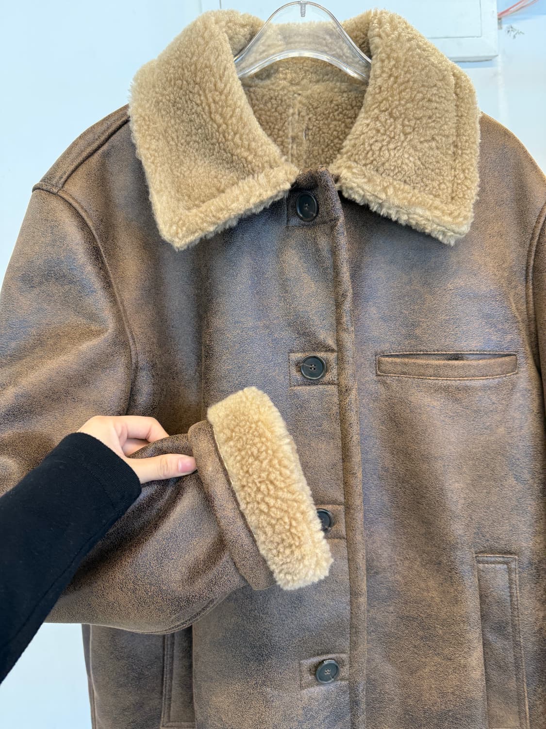 L'essence Faux shearling  상품이미지7