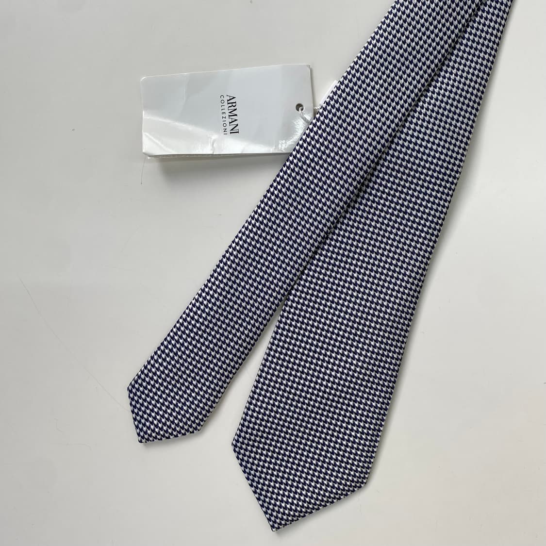 미사용품 택달린 알마니 명품 정품넥타이(ARMANI)7.3cm 상품이미지1