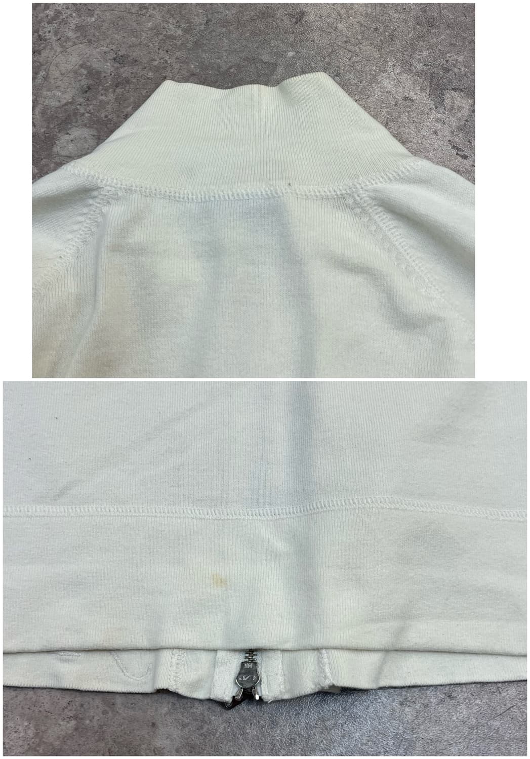 아르마니 익스체인지 트랙 자켓 아이보리 M #csz2186 상품이미지8