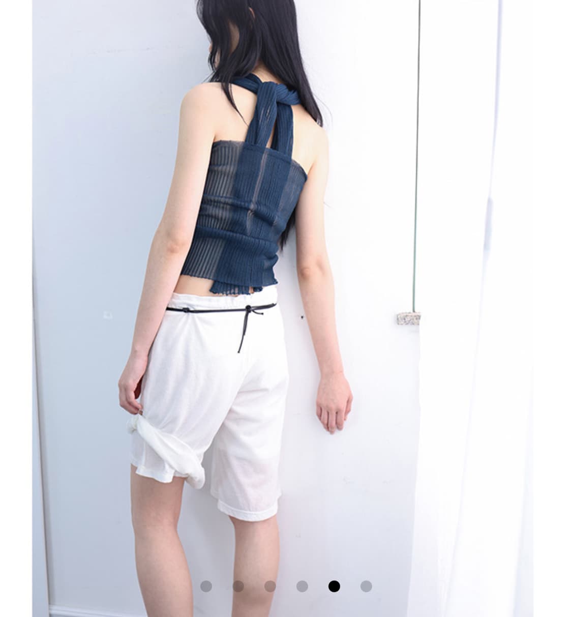 울리카상투스 시어탱크탑 Ulika Sanctus sheer tanktop 상품이미지2