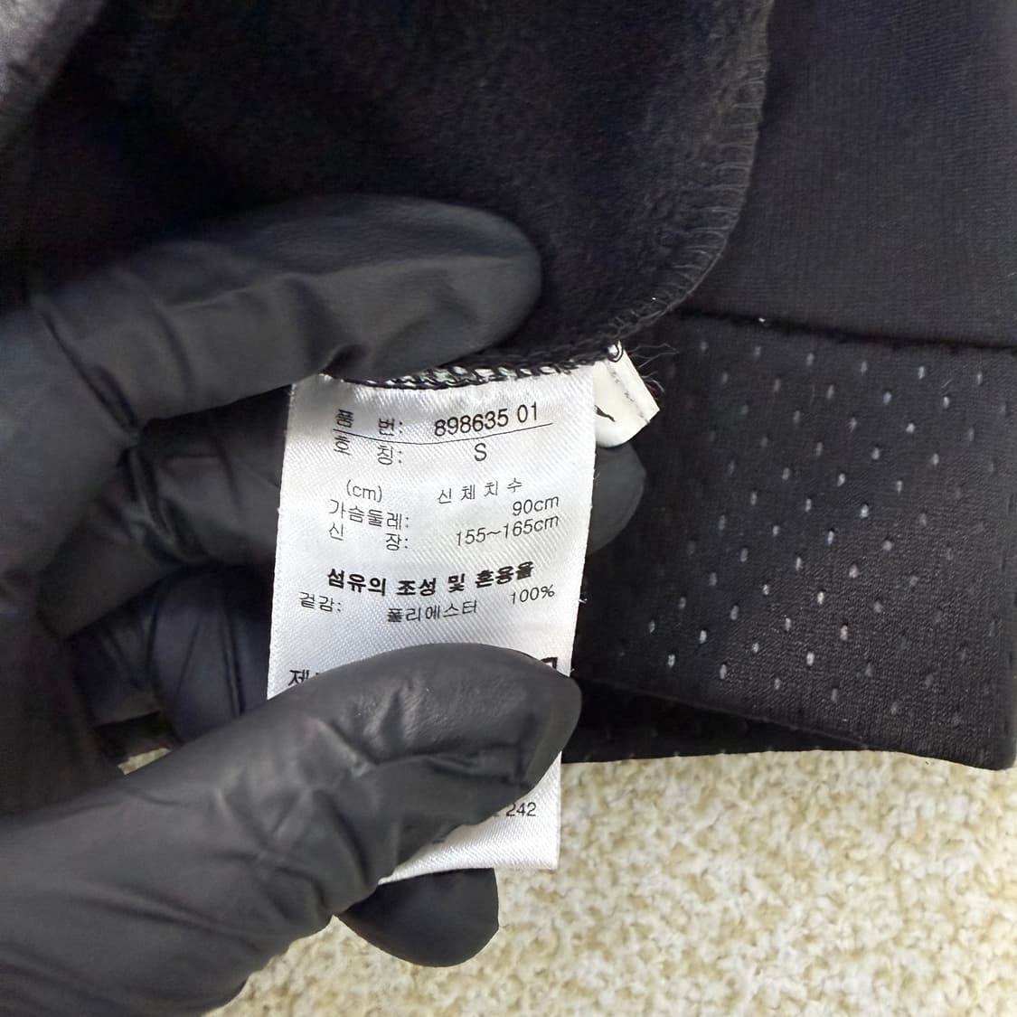 S 푸마 여성 기모 트레이닝 후드 자켓 0122T1 상품이미지4