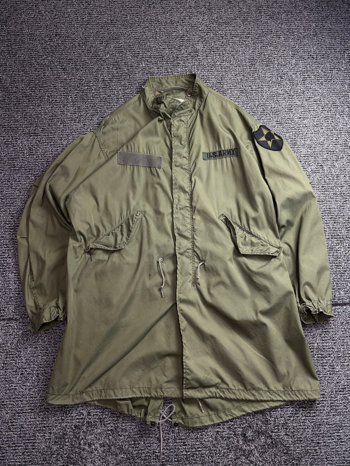 카본힐 MFG 오리지널 미군 M-65 피쉬테일 개파카 2597 상품이미지2