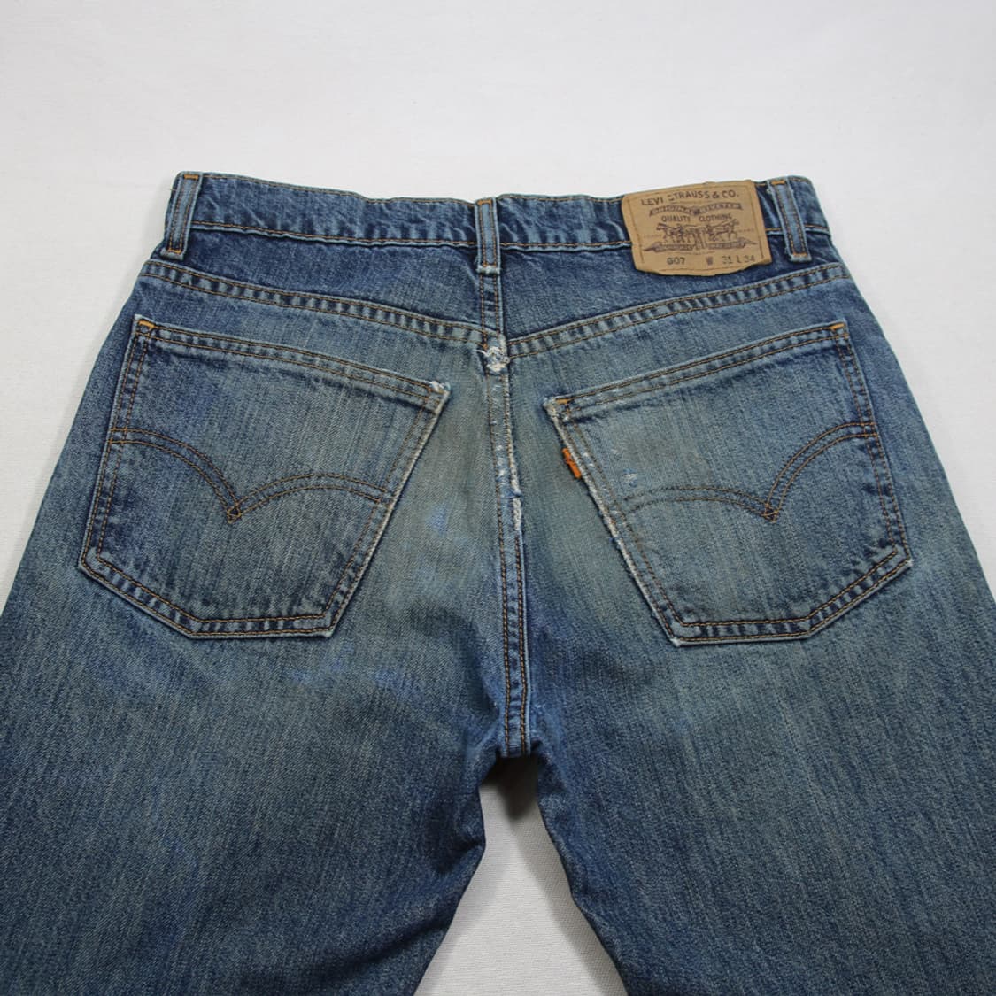 (착용컷) 90's 리바이스 607 오렌지탭 (남성용 30) 상품이미지8