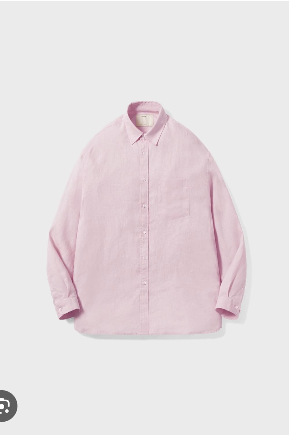 포터리 린넨 컴포트 셔츠 핑크 2사이즈 상품이미지1