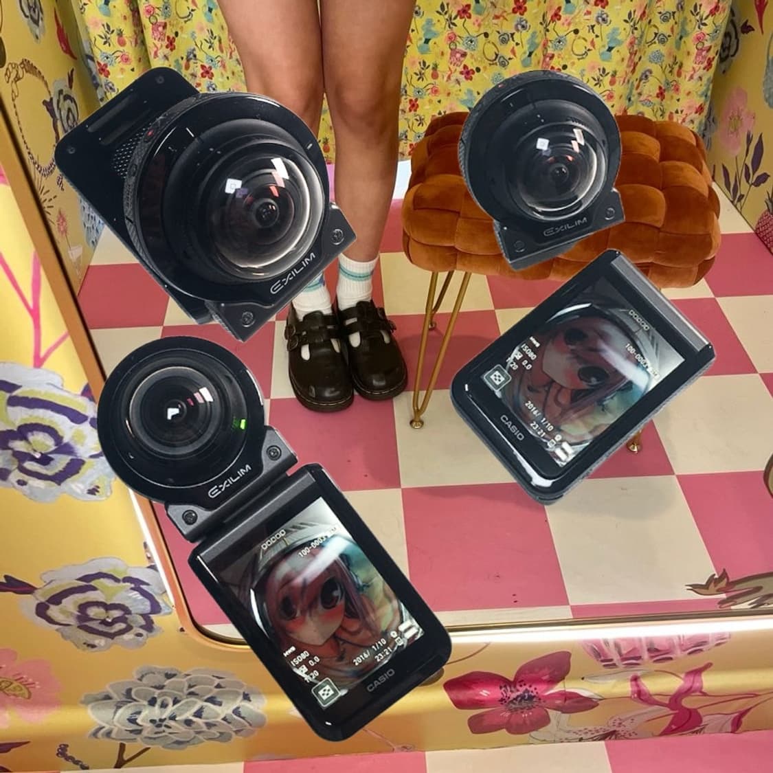 카시오 CASIO Exilm ex-FR200CT 블랙 빈티지디카  상품이미지1